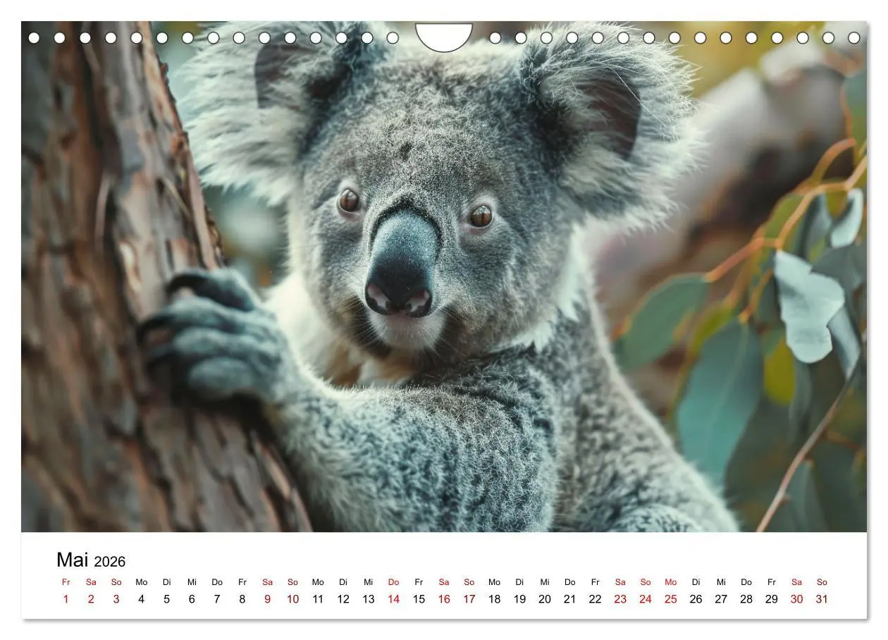 Bild: 9783457340769 | Wildes Down Under: Tiere des Australischen Kontinents (Wandkalender...
