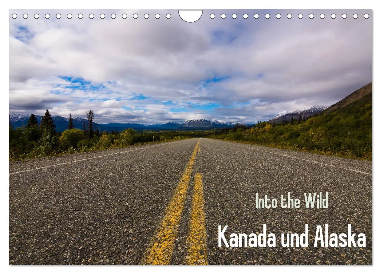 Cover: 9783457890769 | Into the Wild - Kanada und Alaska (Wandkalender 2026 DIN A4 quer),...