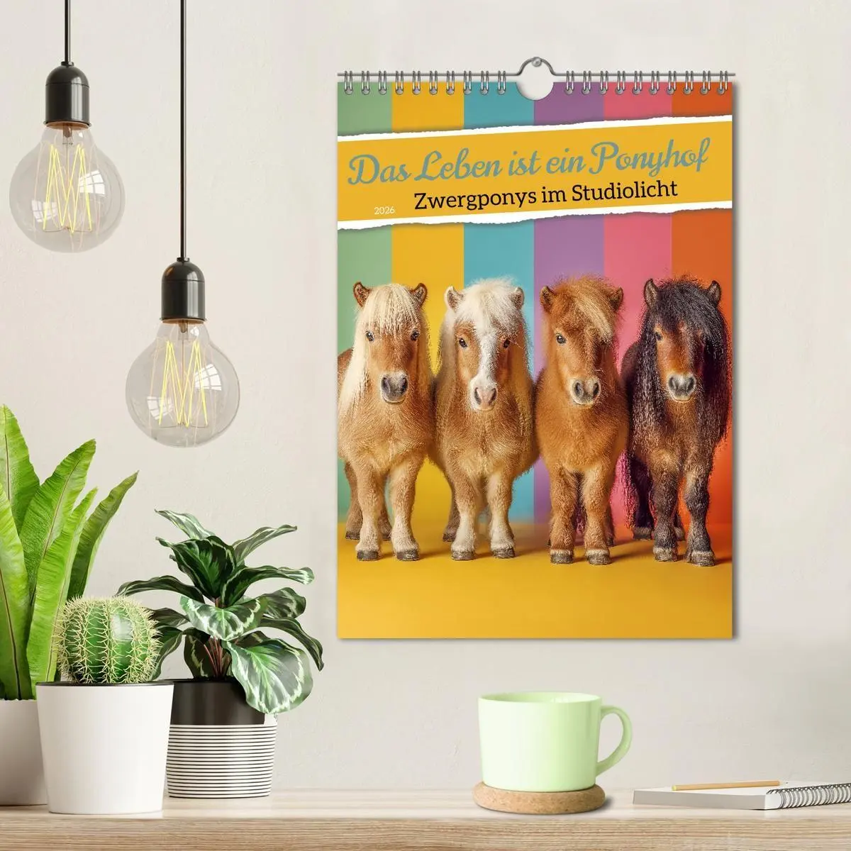 Bild: 9783516670769 | Das Leben ist ein Ponyhof - Zwergponys im Studiolicht (Wandkalender...