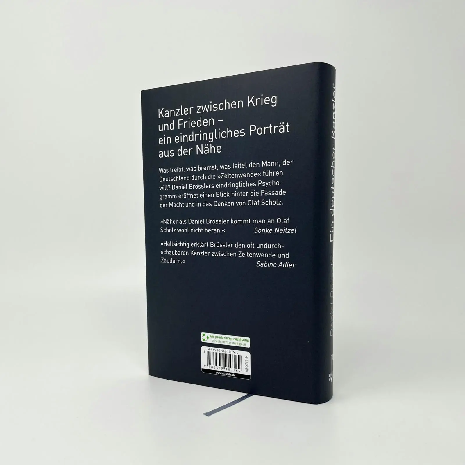 Bild: 9783549100769 | Ein deutscher Kanzler | Daniel Brössler | Buch | 336 S. | Deutsch