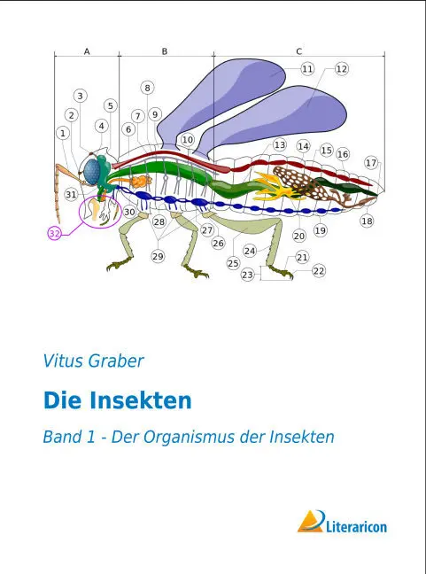 Cover: 9783959130769 | Die Insekten | Band 1 - Der Organismus der Insekten | Vitus Graber