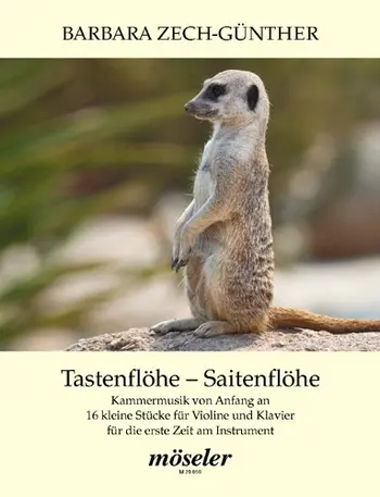 Cover: 9790203710769 | Tastenflöhe - Saitenflöhe für Violine und Klavier | Zech-Guenther