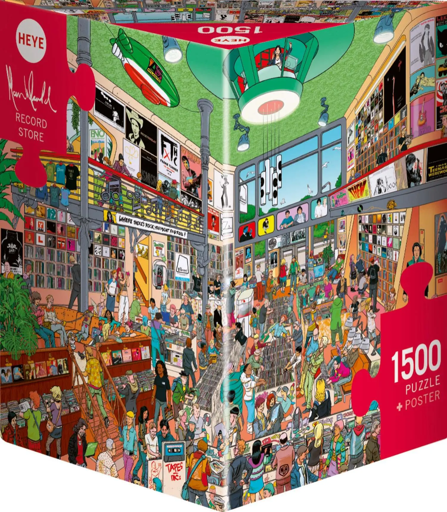 Cover: 4001689300869 | Record Store | 1500 Teile | Mehrteiliges Produkt in Box/Schachtel