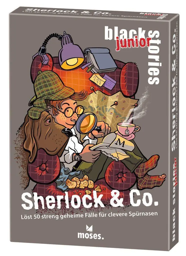 Cover: 4033477900869 | black stories junior Sherlock &amp; Co. | Corinna Harder | Spiel | 50 S.