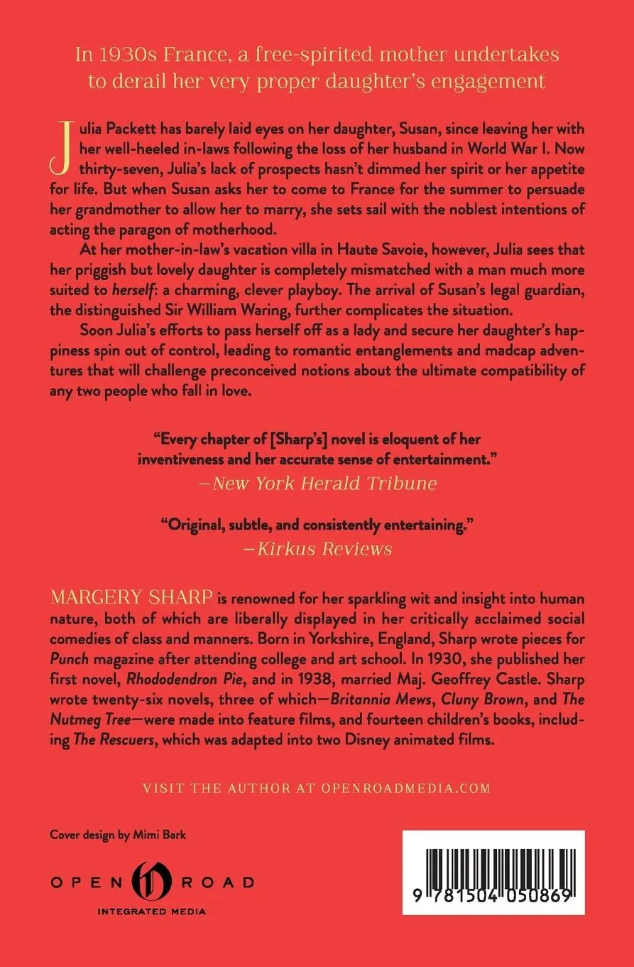 Rückseite: 9781504050869 | The Nutmeg Tree | A Novel | Margery Sharp | Taschenbuch | Englisch