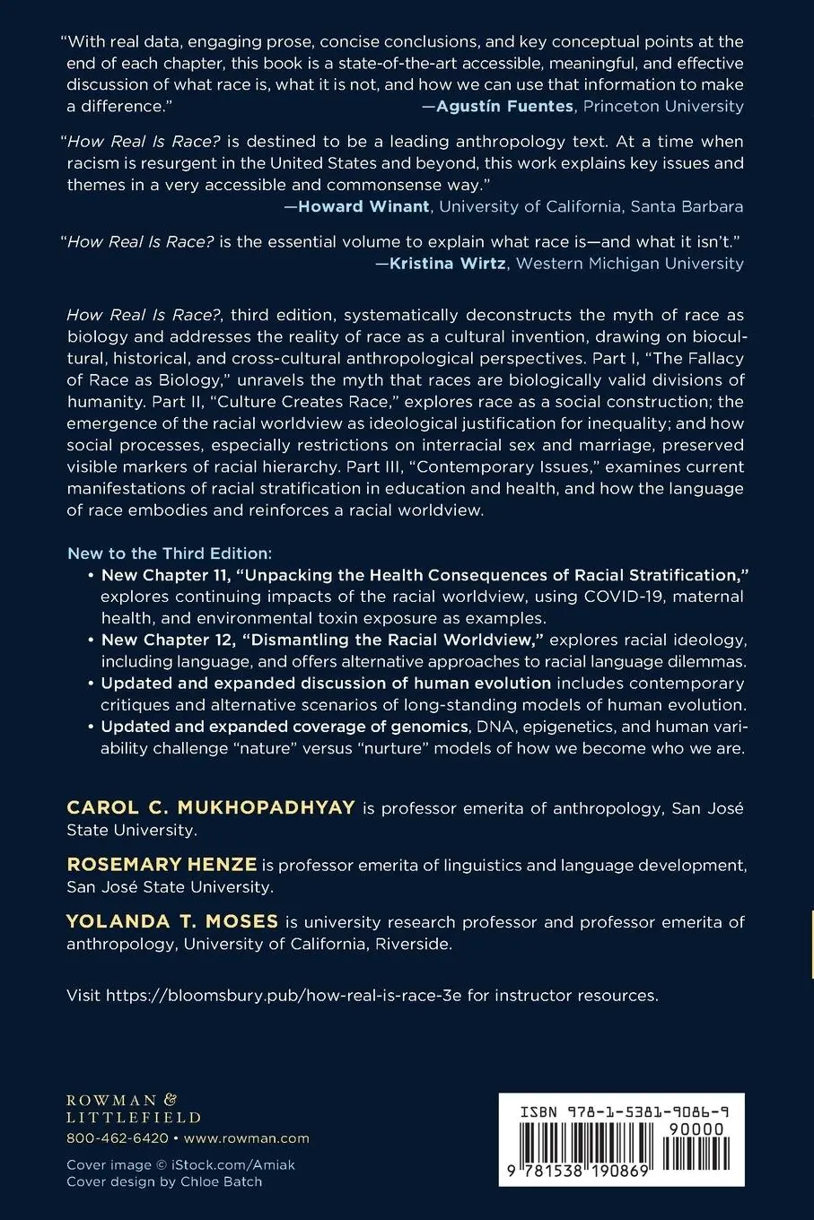 Rückseite: 9781538190869 | How Real Is Race? | Unraveling Race, Biology, and Culture | Buch
