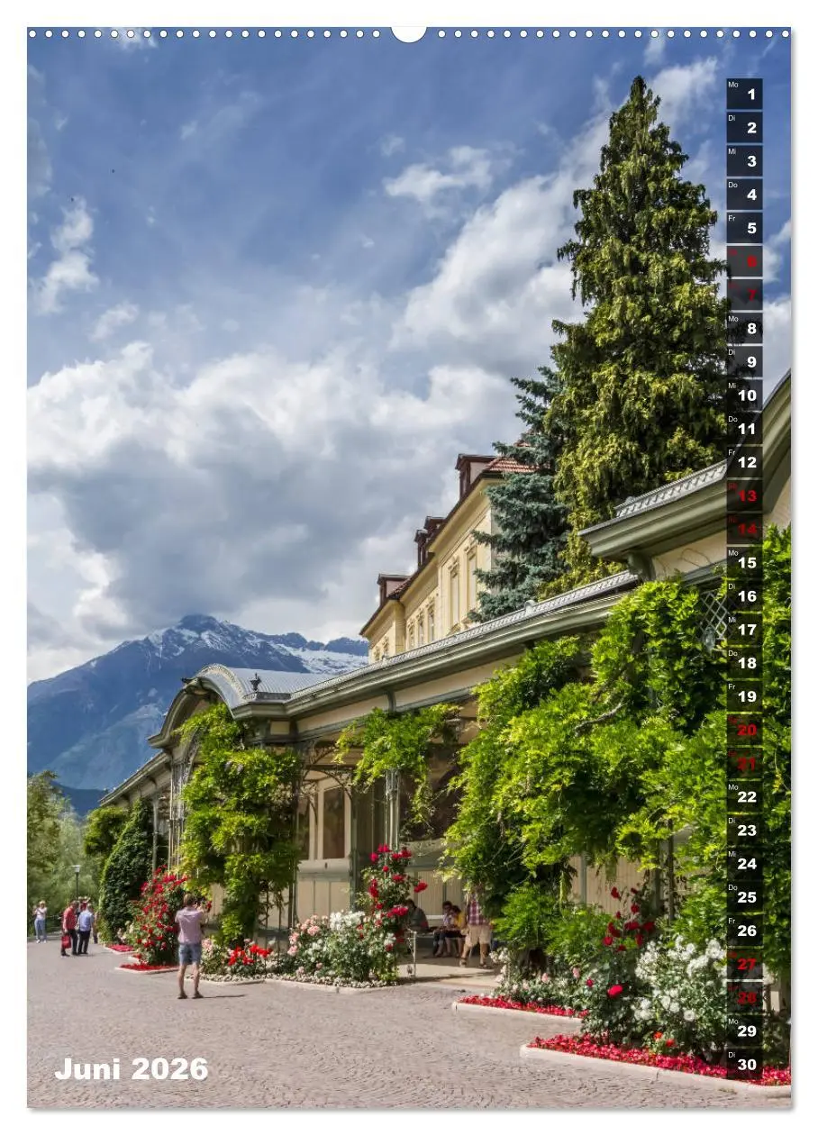 Bild: 9783516420869 | Stadtherz MERAN (Wandkalender 2026 DIN A2 hoch), CALVENDO...