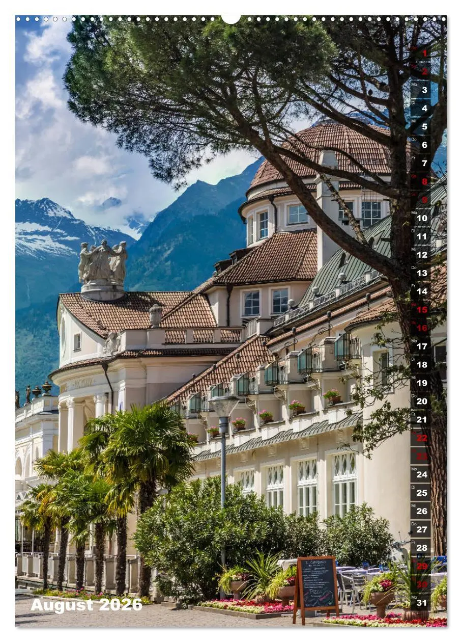 Bild: 9783516420869 | Stadtherz MERAN (Wandkalender 2026 DIN A2 hoch), CALVENDO...