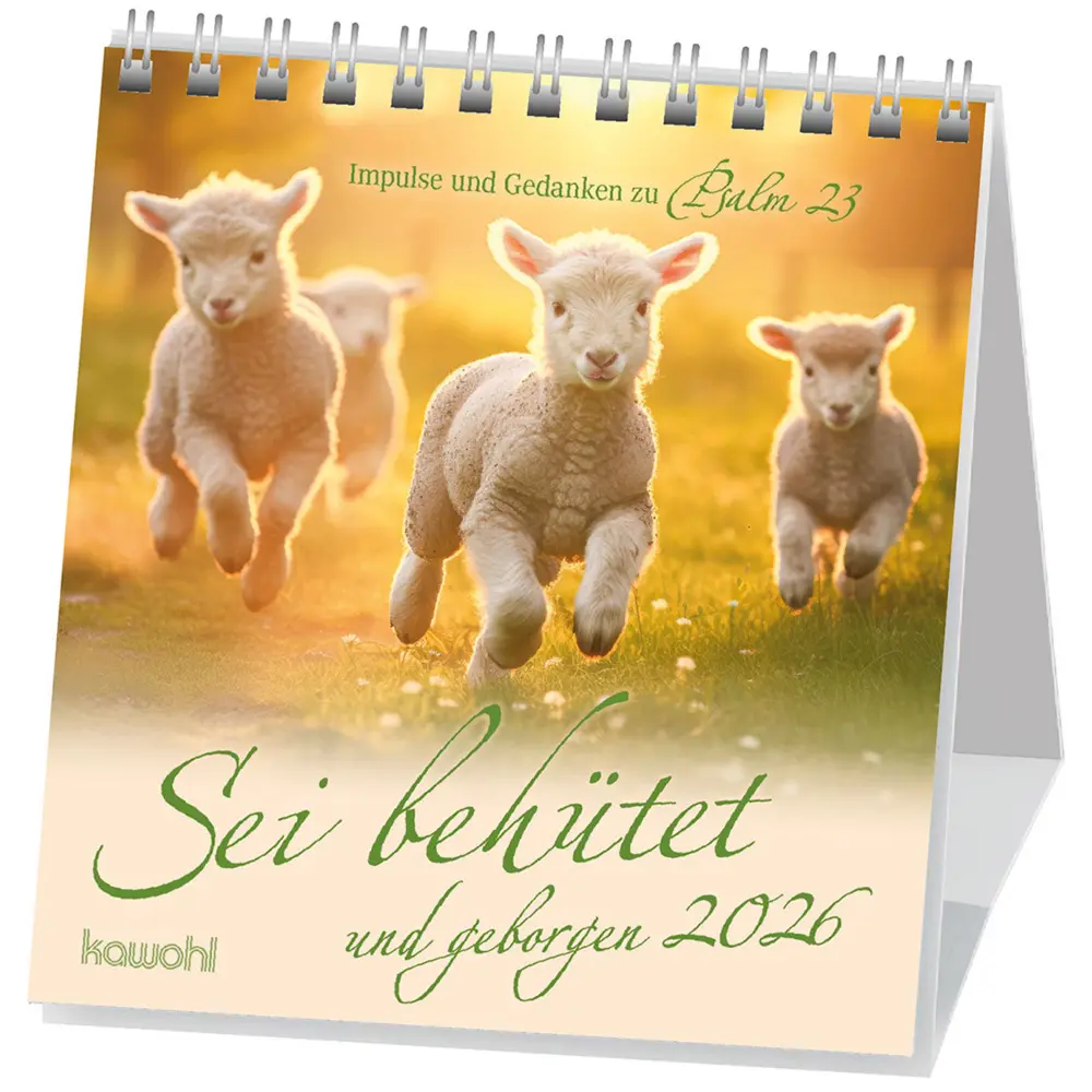 Cover: 9783754880869 | Sei behütet und geborgen 2026 | Impulse und Gedanken aus Psalm 23