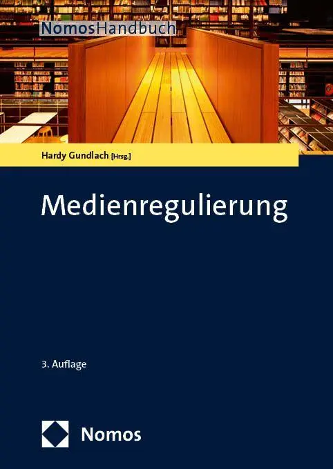 Cover: 9783756000869 | Medienregulierung | Hardy Gundlach | Buch | NomosHandbuch | 783 S.