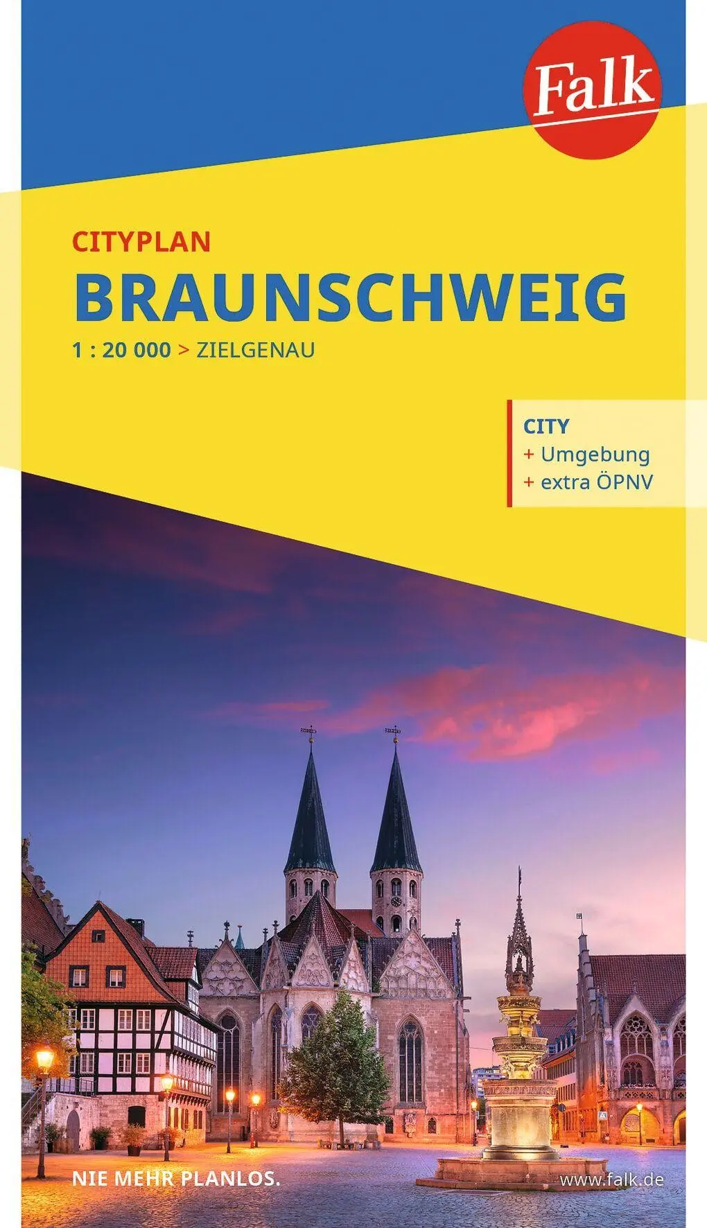 Cover: 9783827900869 | Falk Cityplan Braunschweig 1:18.500 | (Land-)Karte | Falk Citypläne