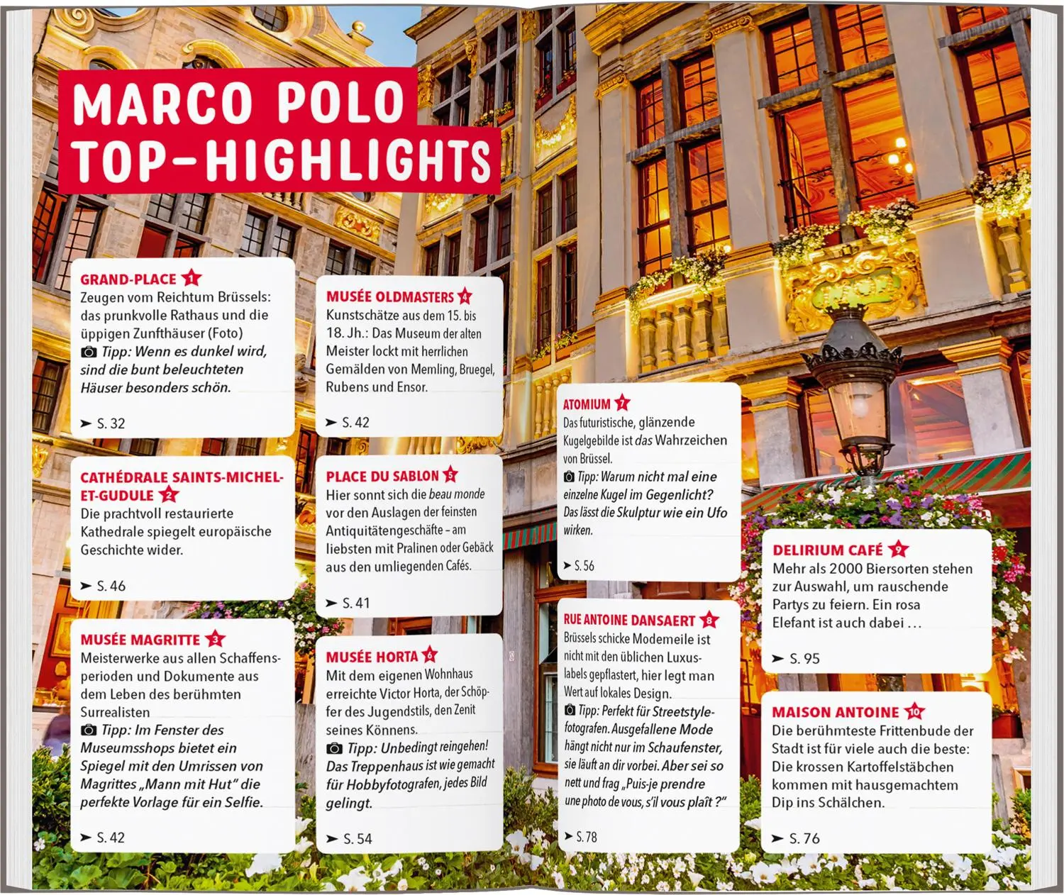 Bild: 9783829740869 | MARCO POLO Reiseführer Brüssel | Sven Claude Bettinger (u. a.) | Buch