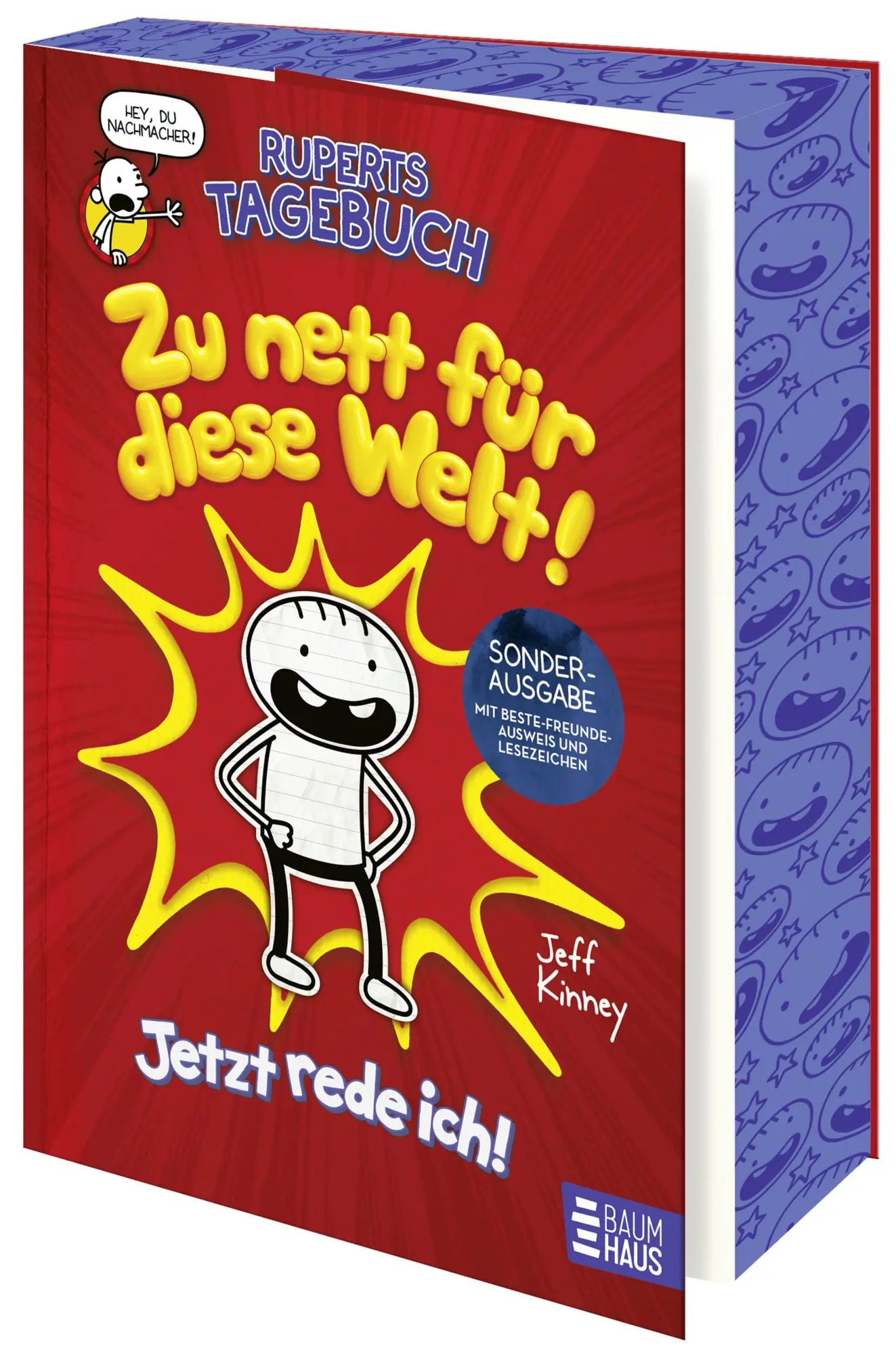 Cover: 9783833910869 | Ruperts Tagebuch - Zu nett für diese Welt! Jetzt rede ich! | Kinney