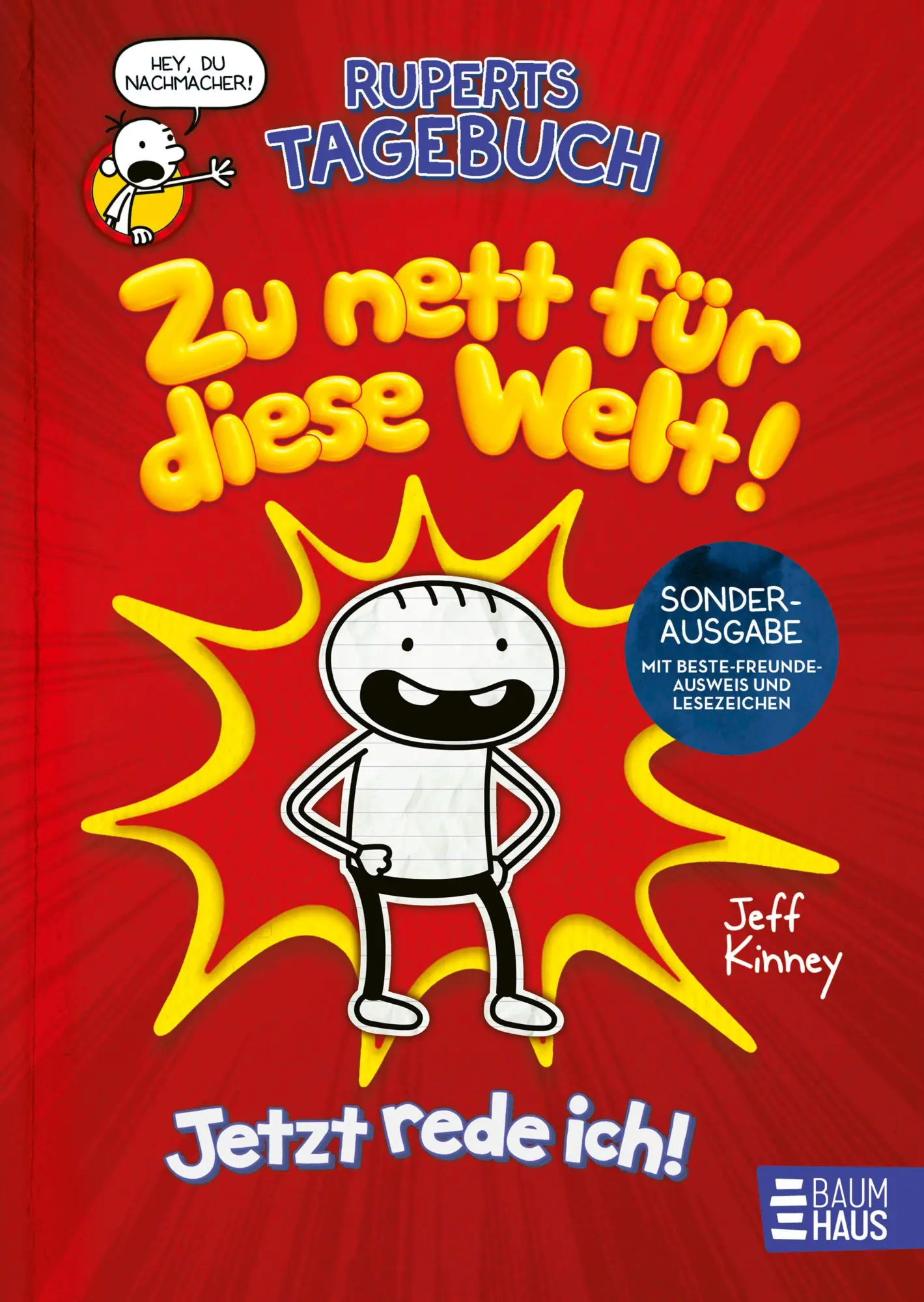 Bild: 9783833910869 | Ruperts Tagebuch - Zu nett für diese Welt! Jetzt rede ich! | Kinney
