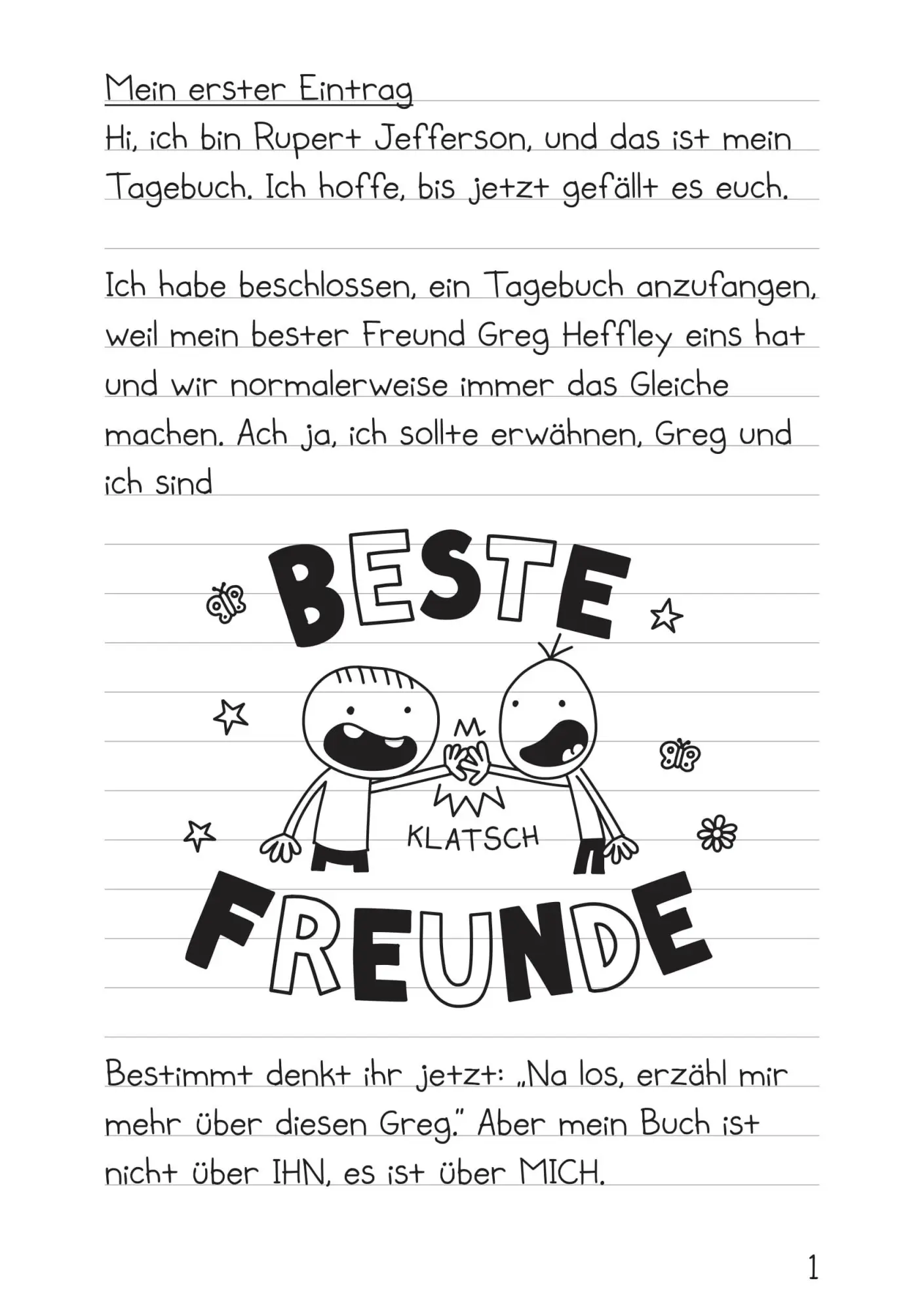 Bild: 9783833910869 | Ruperts Tagebuch - Zu nett für diese Welt! Jetzt rede ich! | Kinney
