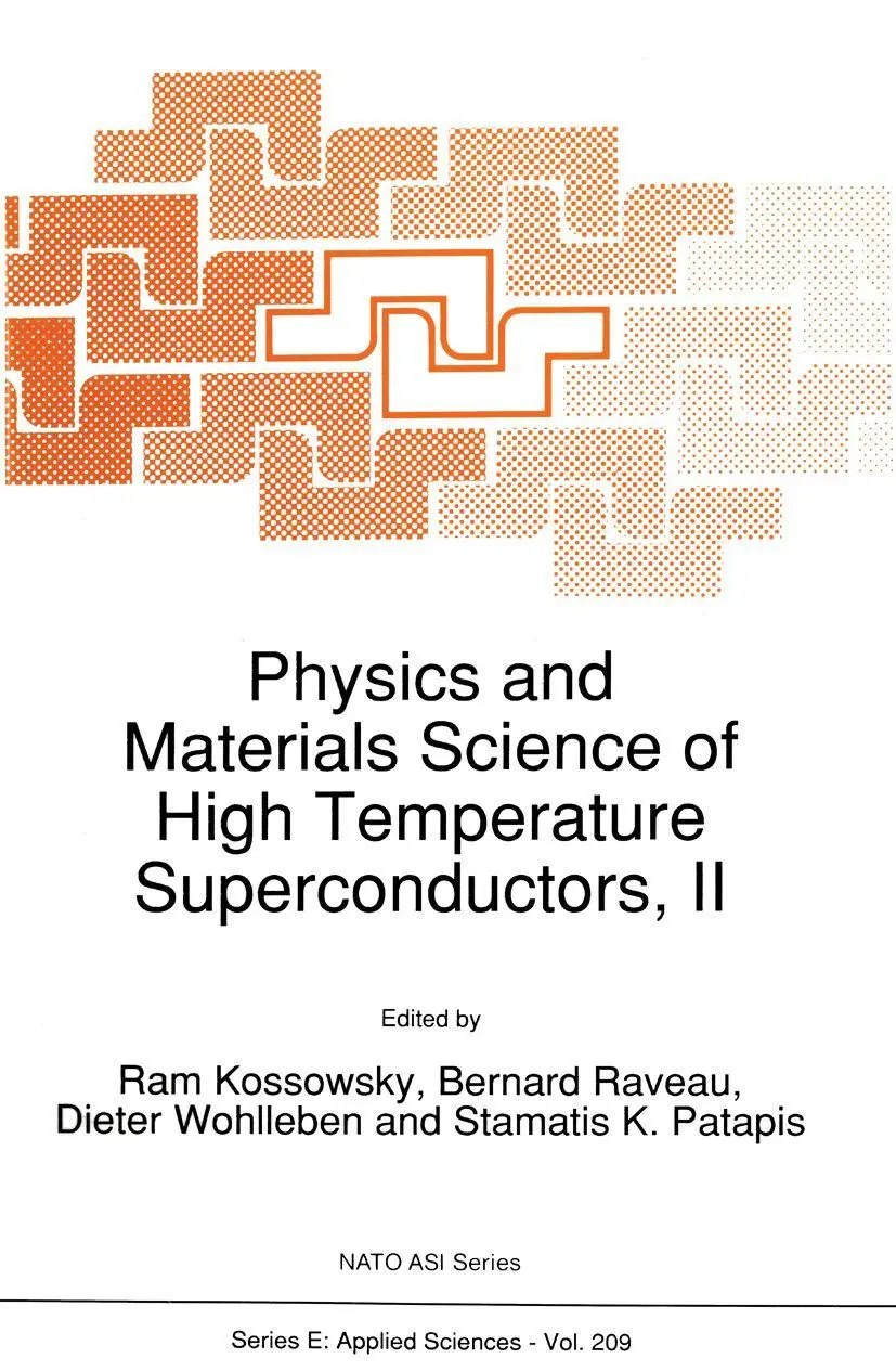 Cover: 9789401050869 | Physics and Materials Science of High Temperature Superconductors, II