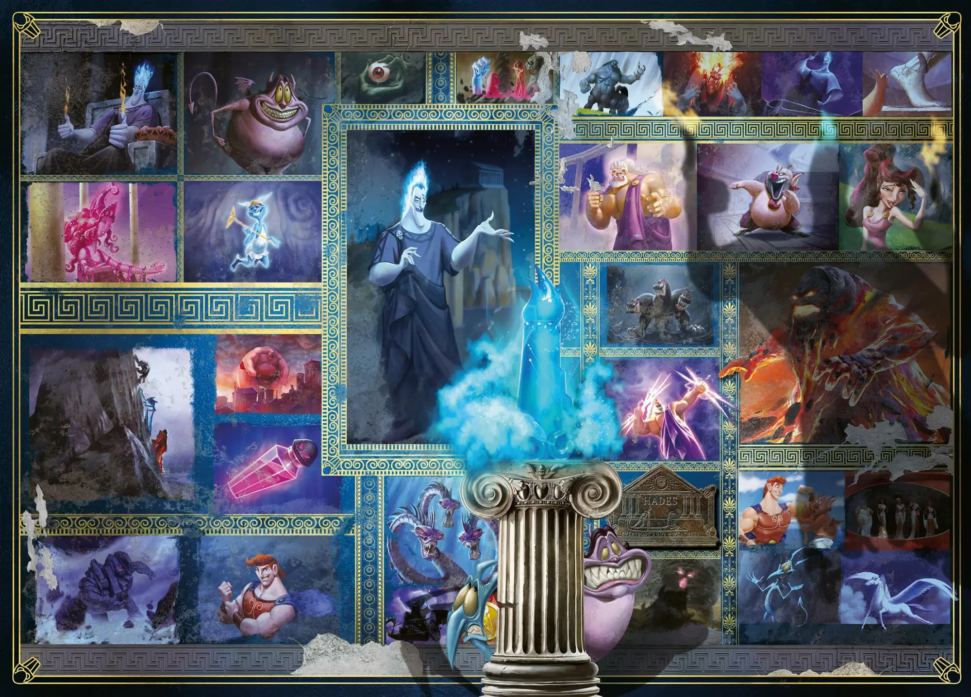 Cover: 4005555000969 | Erwachsenenpuzzle 1000 Teile - Disney Villainous - Hades | Spiel
