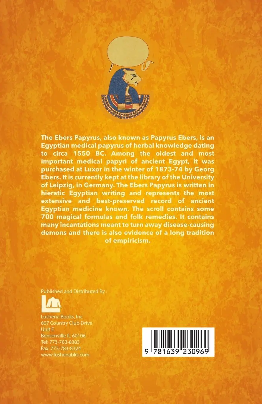 Rückseite: 9781639230969 | The Papyrus Ebers | Cyril P Bryan | Taschenbuch | Englisch | 2021