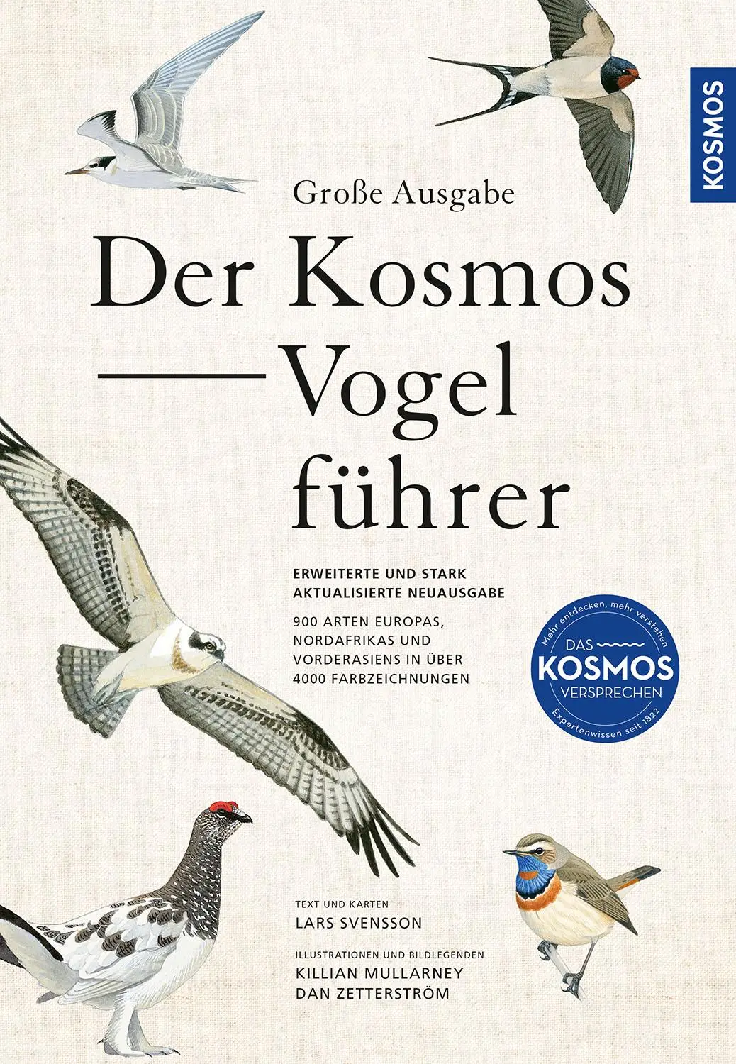 Cover: 9783440180969 | Große Ausgabe: Der Kosmos-Vogelführer | Lars Svensson | Buch | 480 S.