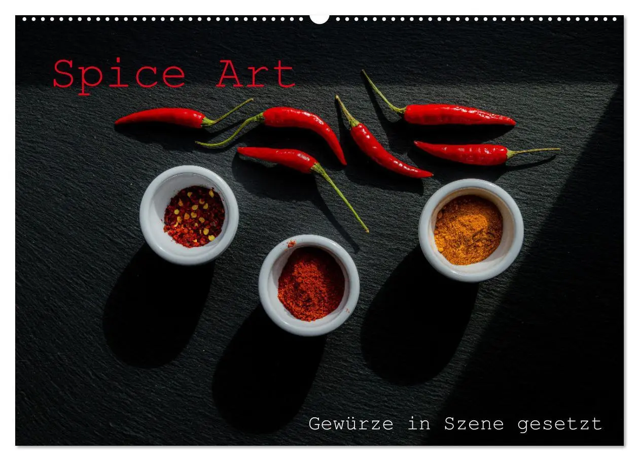 Cover: 9783457320969 | Spice Art - Gewürze in Szene gesetzt (Wandkalender 2026 DIN A2...