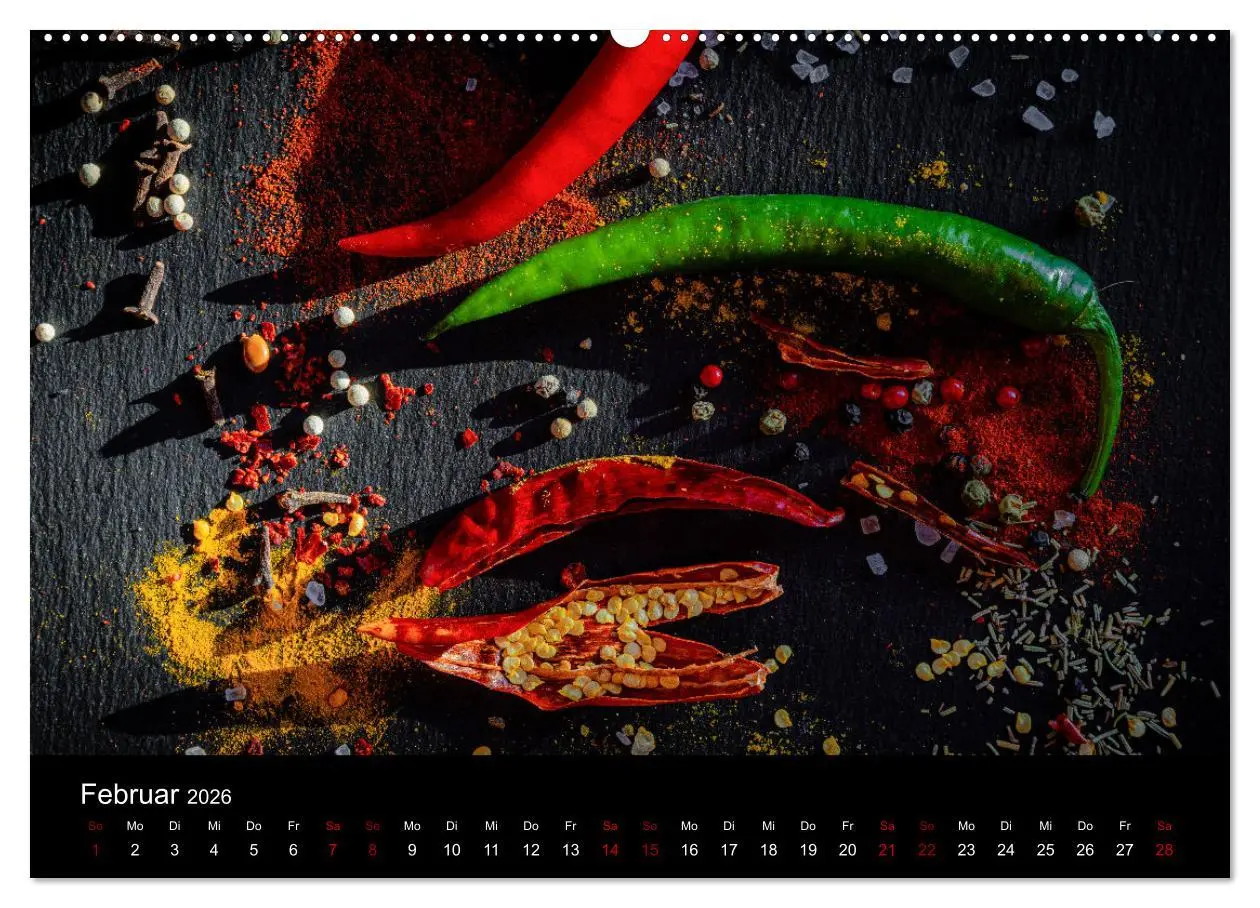 Bild: 9783457320969 | Spice Art - Gewürze in Szene gesetzt (Wandkalender 2026 DIN A2...