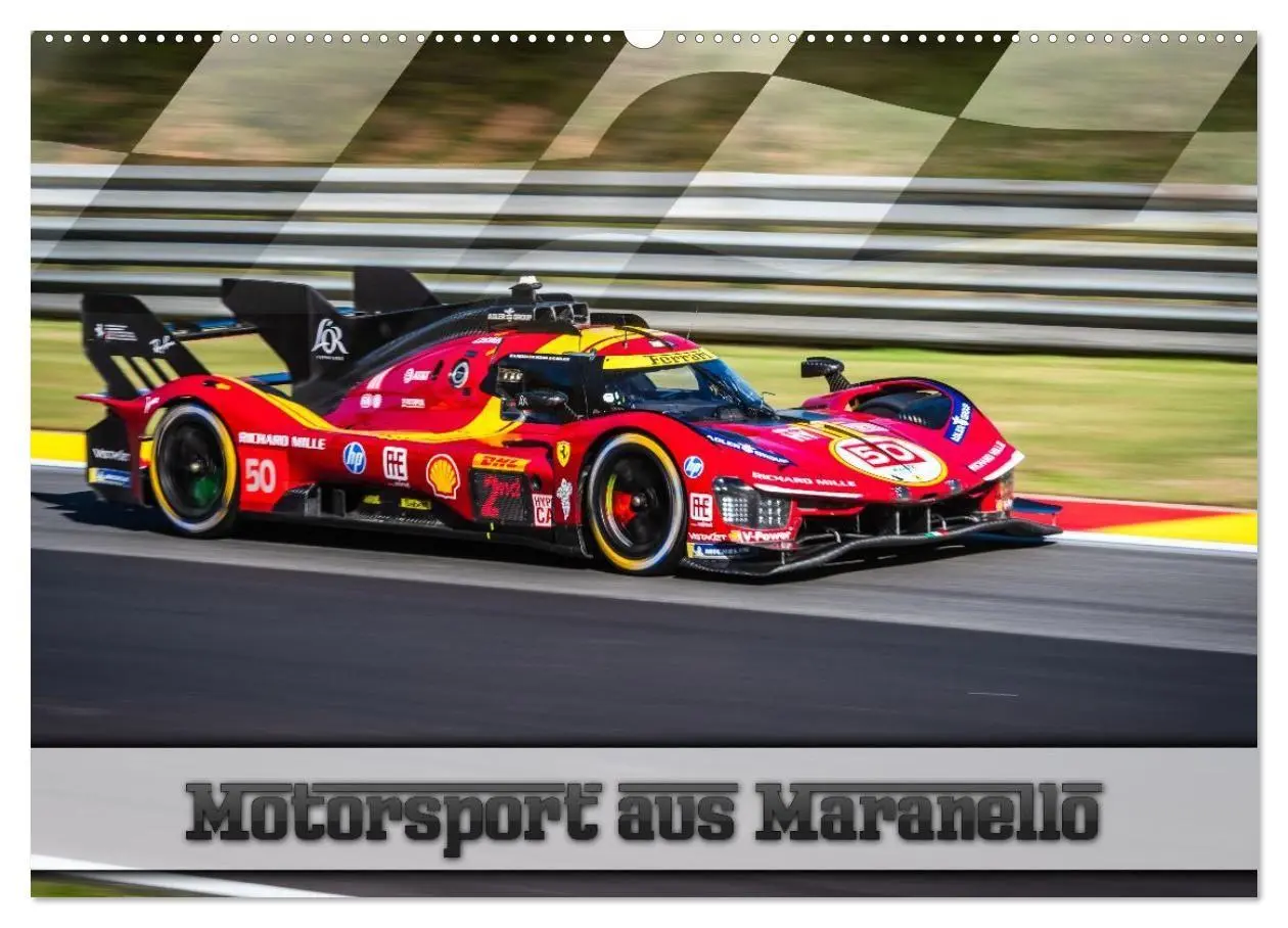Cover: 9783516720969 | Motorsport aus Maranello (Wandkalender 2026 DIN A2 quer), CALVENDO...