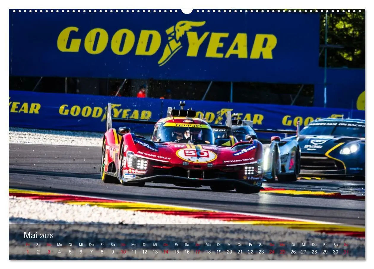 Bild: 9783516720969 | Motorsport aus Maranello (Wandkalender 2026 DIN A2 quer), CALVENDO...