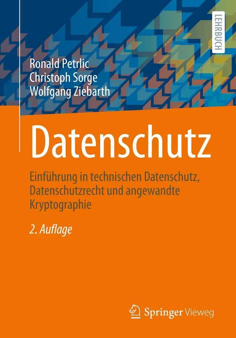 Cover: 9783658390969 | Datenschutz | Ronald Petrlic (u. a.) | Taschenbuch | XXII | Deutsch
