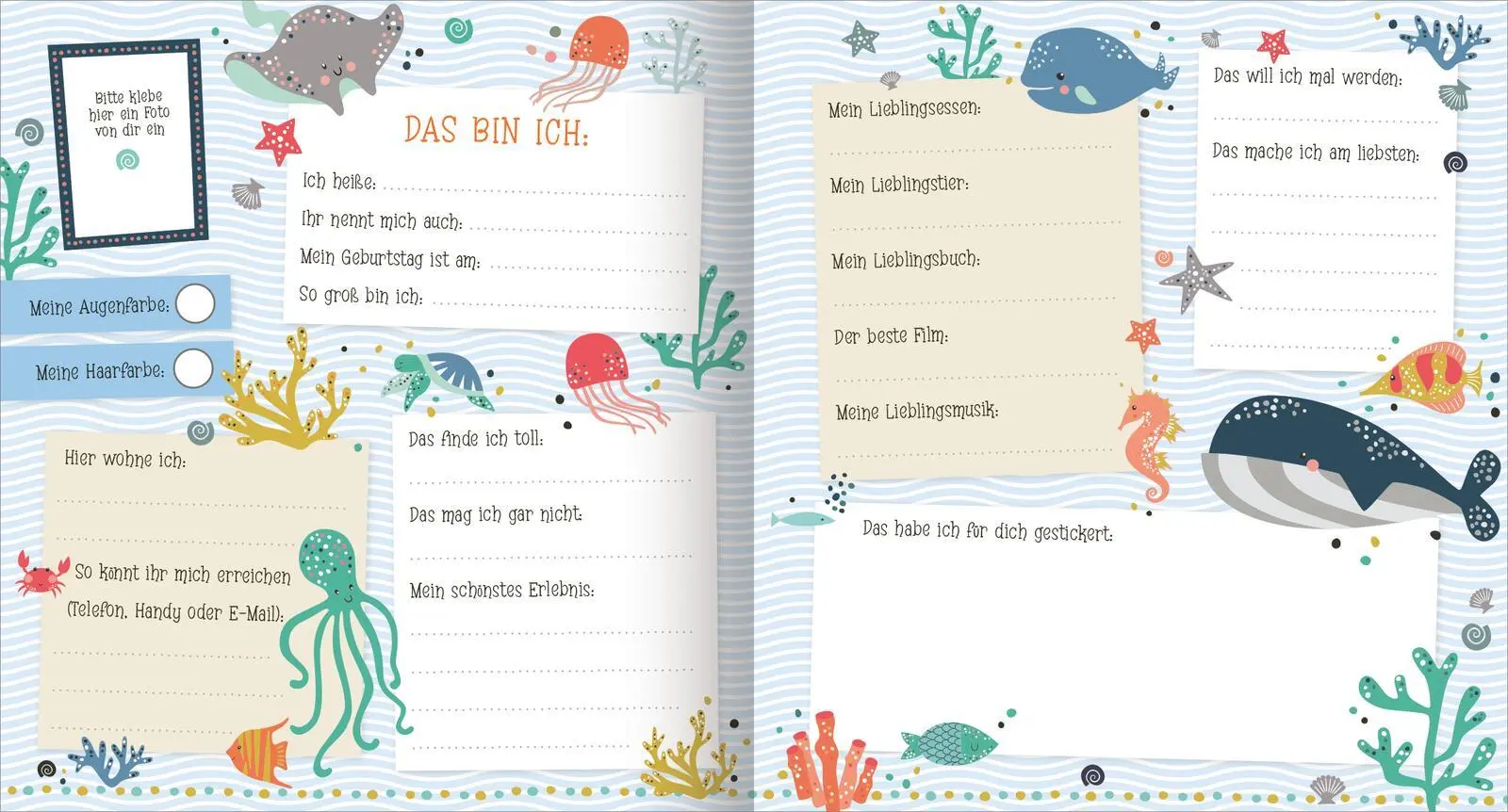 Bild: 4014489131069 | Alle meine Freunde - Meerjungfrau Mit über 300 Stickern | Buch | 64 S.