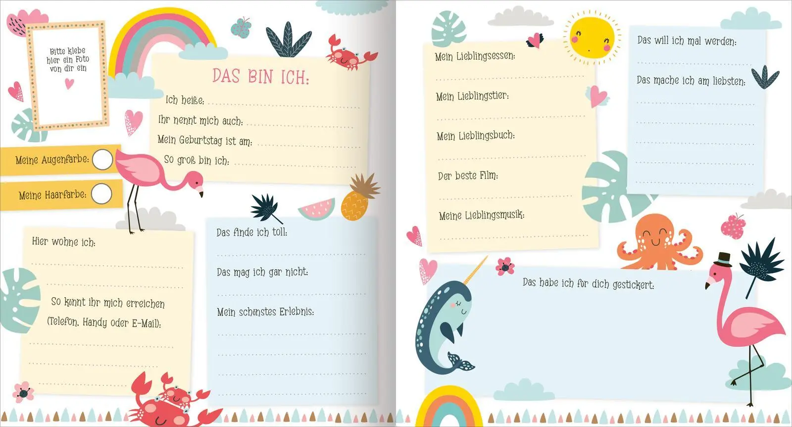 Bild: 4014489131069 | Alle meine Freunde - Meerjungfrau Mit über 300 Stickern | Buch | 64 S.