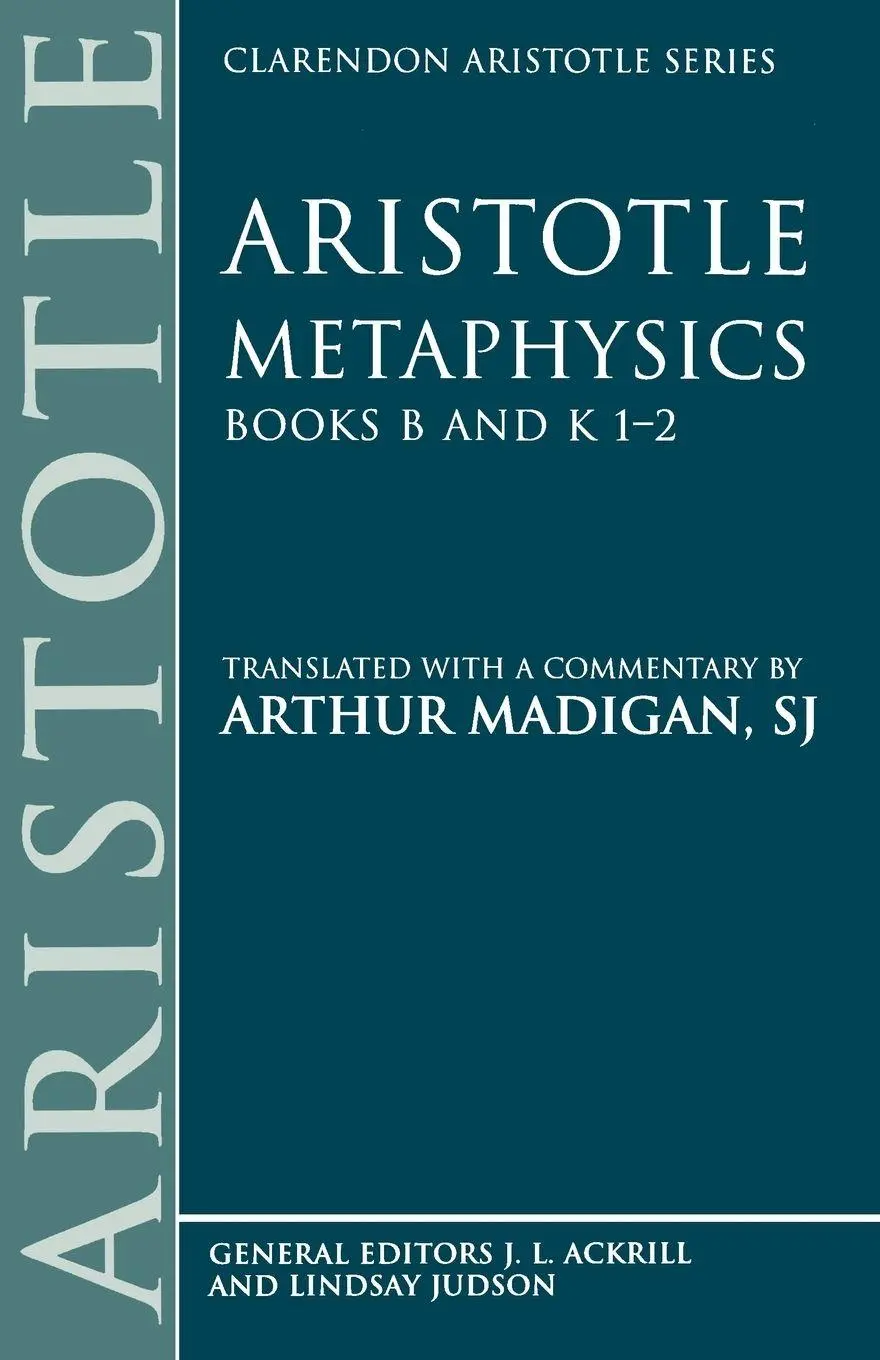 Cover: 9780198751069 | Metaphysics | Books B and K 1-2 | Aristotle | Taschenbuch | Englisch