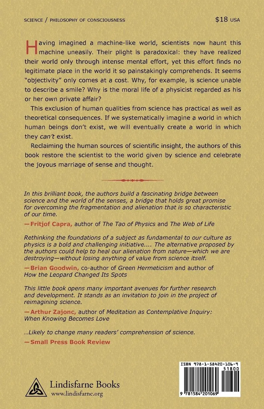 Rückseite: 9781584201069 | The Marriage of Sense and Thought | Stephen Edelglass (u. a.) | Buch