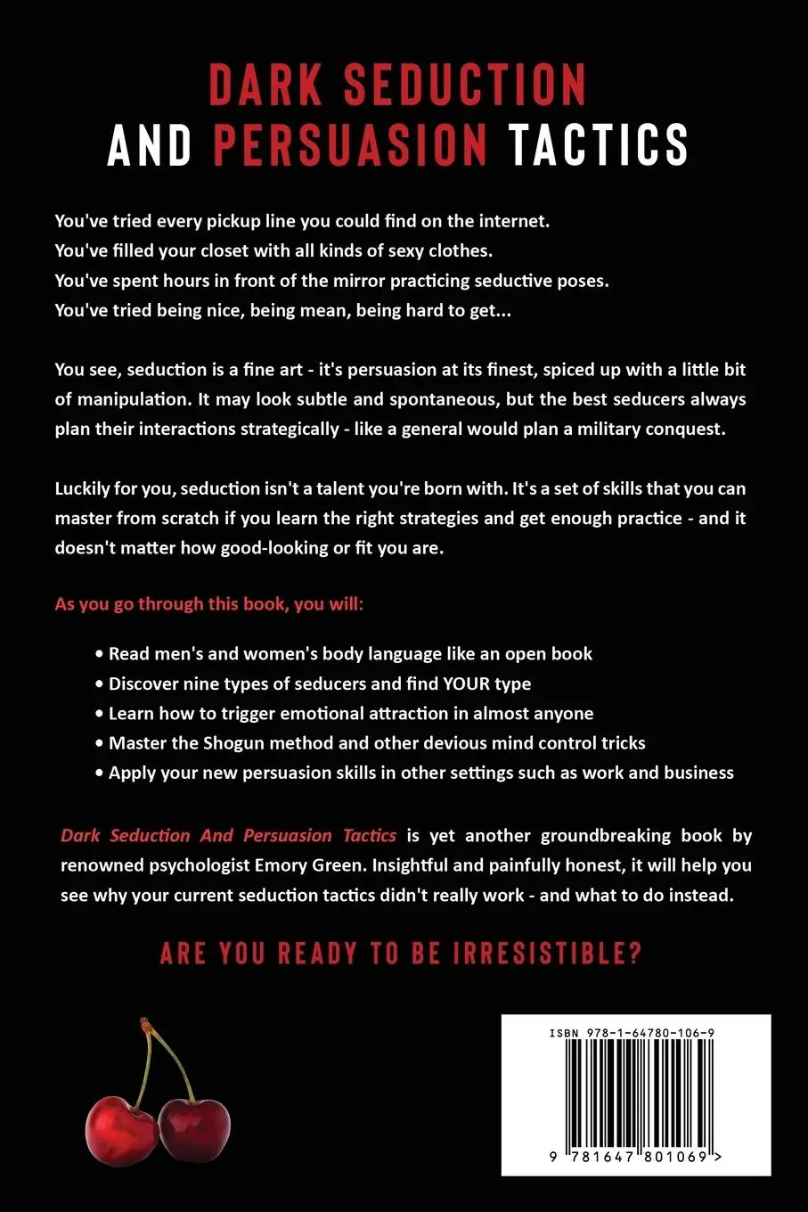Rückseite: 9781647801069 | Dark Seduction and Persuasion Tactics | Emory Green | Taschenbuch