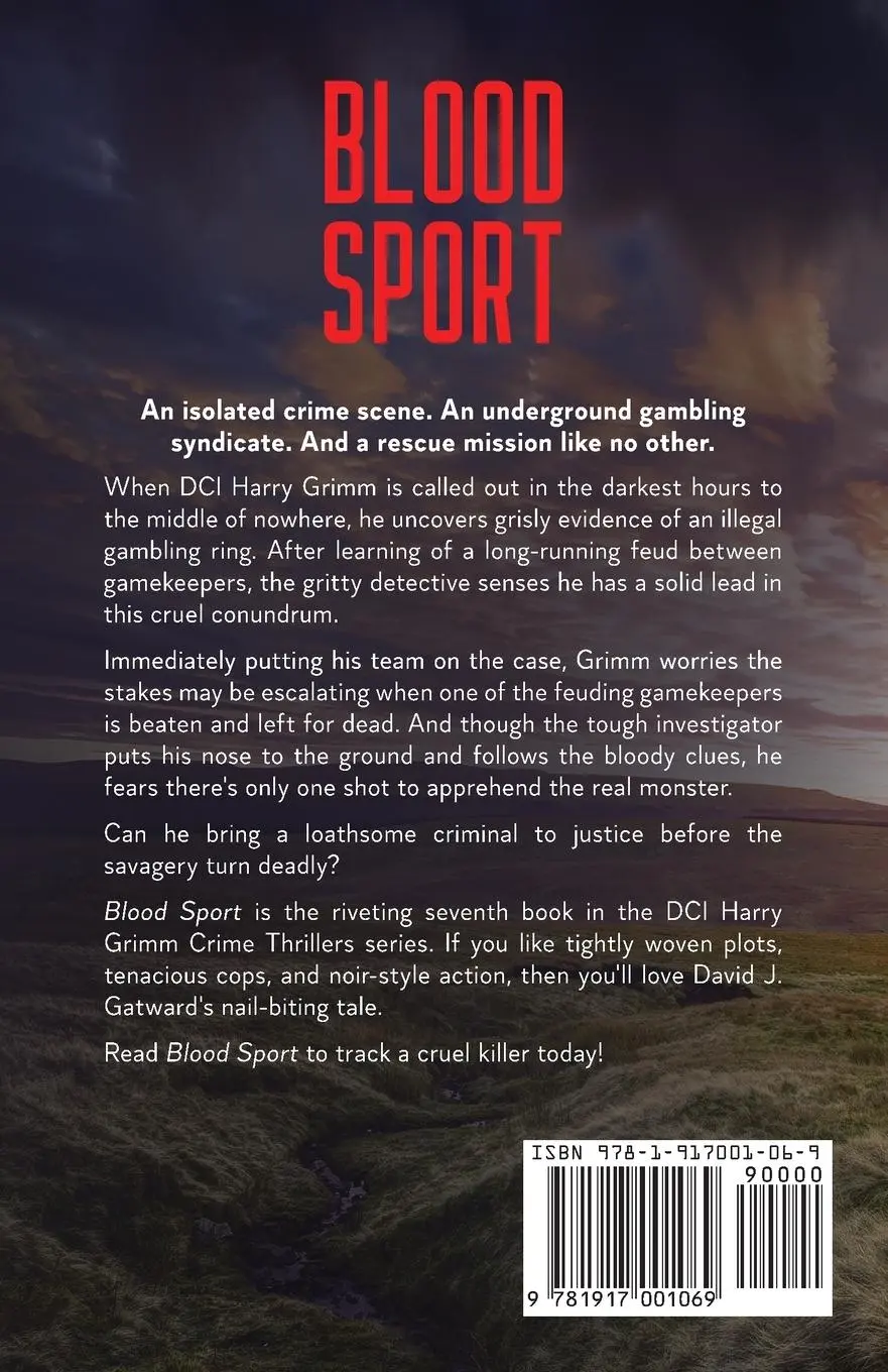 Rückseite: 9781917001069 | Blood Sport | David J. Gatward | Taschenbuch | Englisch | 2023