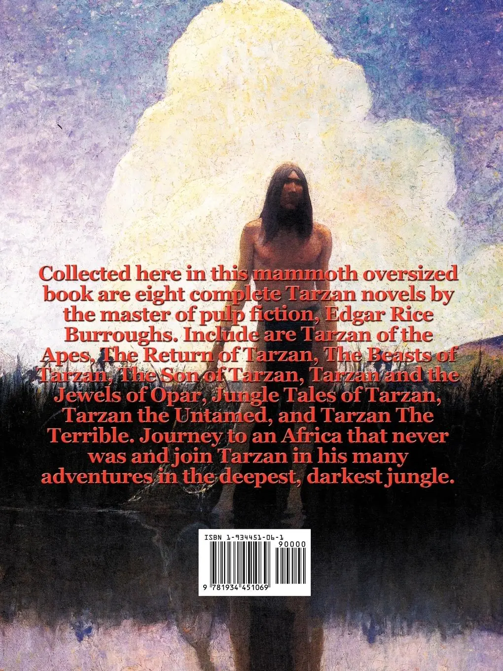 Rückseite: 9781934451069 | The Great Book of Tarzan | Edgar Rice Burroughs | Taschenbuch | 2007