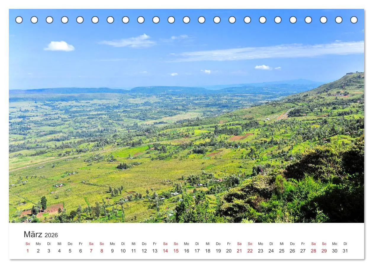 Bild: 9783457901069 | Kenia - Ein Land wie Afrika (Tischkalender 2026 DIN A5 quer),...