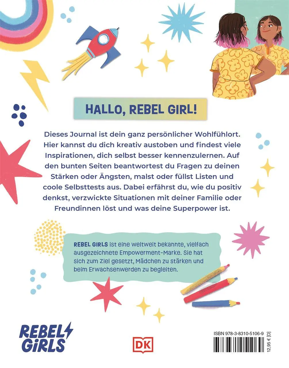 Rückseite: 9783831051069 | Rebel Girls - das Original. Growing up powerful Journal | Aronowitz