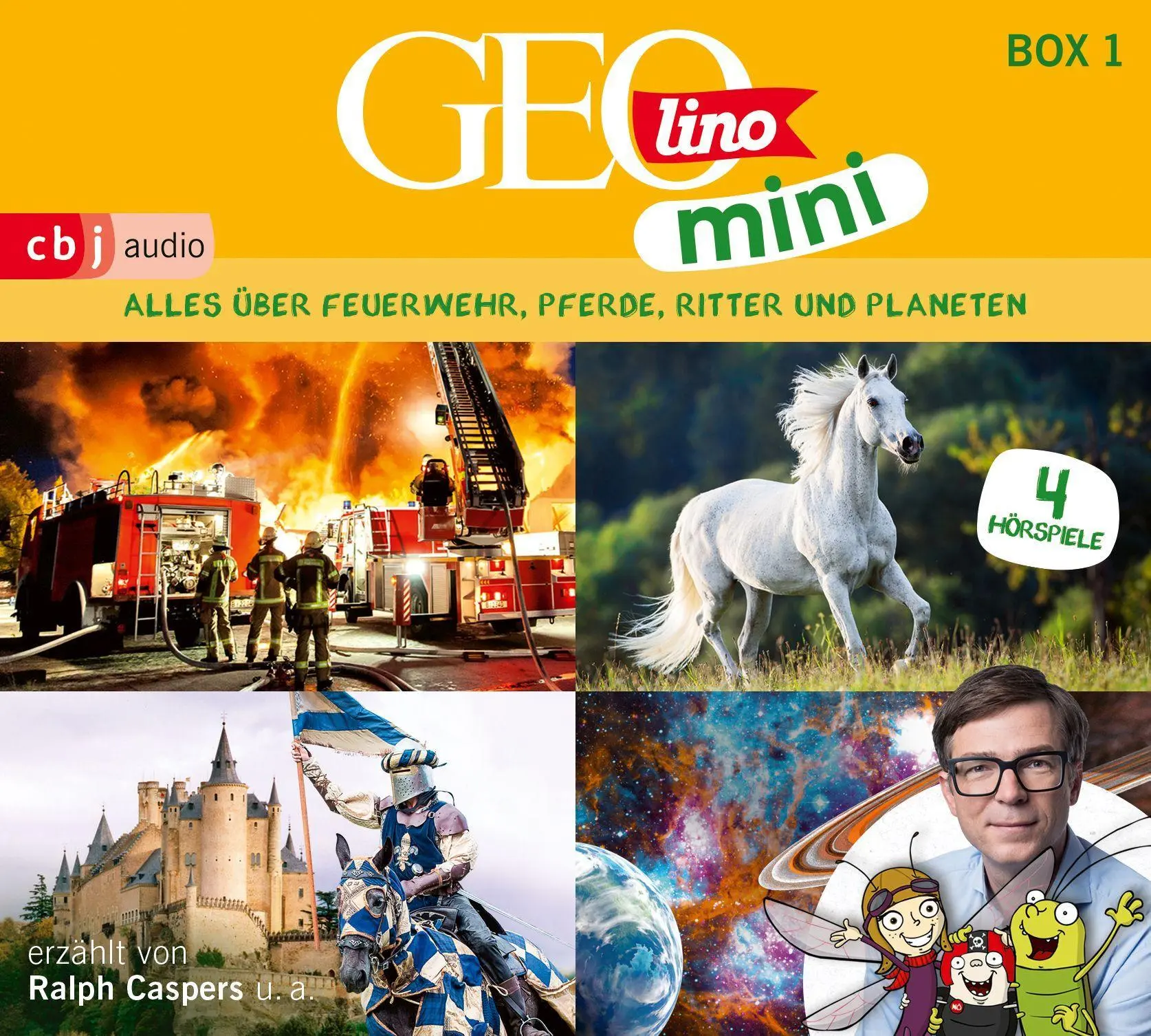 Bild: 9783837161069 | GEOLINO MINI: Box 1 | Eva Dax (u. a.) | Audio-CD | 4 Audio-CDs | 2022