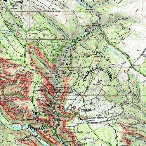 Bild: 9783910181069 | Brand Hohnstein 1 : 10 000 | Rolf Böhm | (Land-)Karte | 1 S. | Deutsch