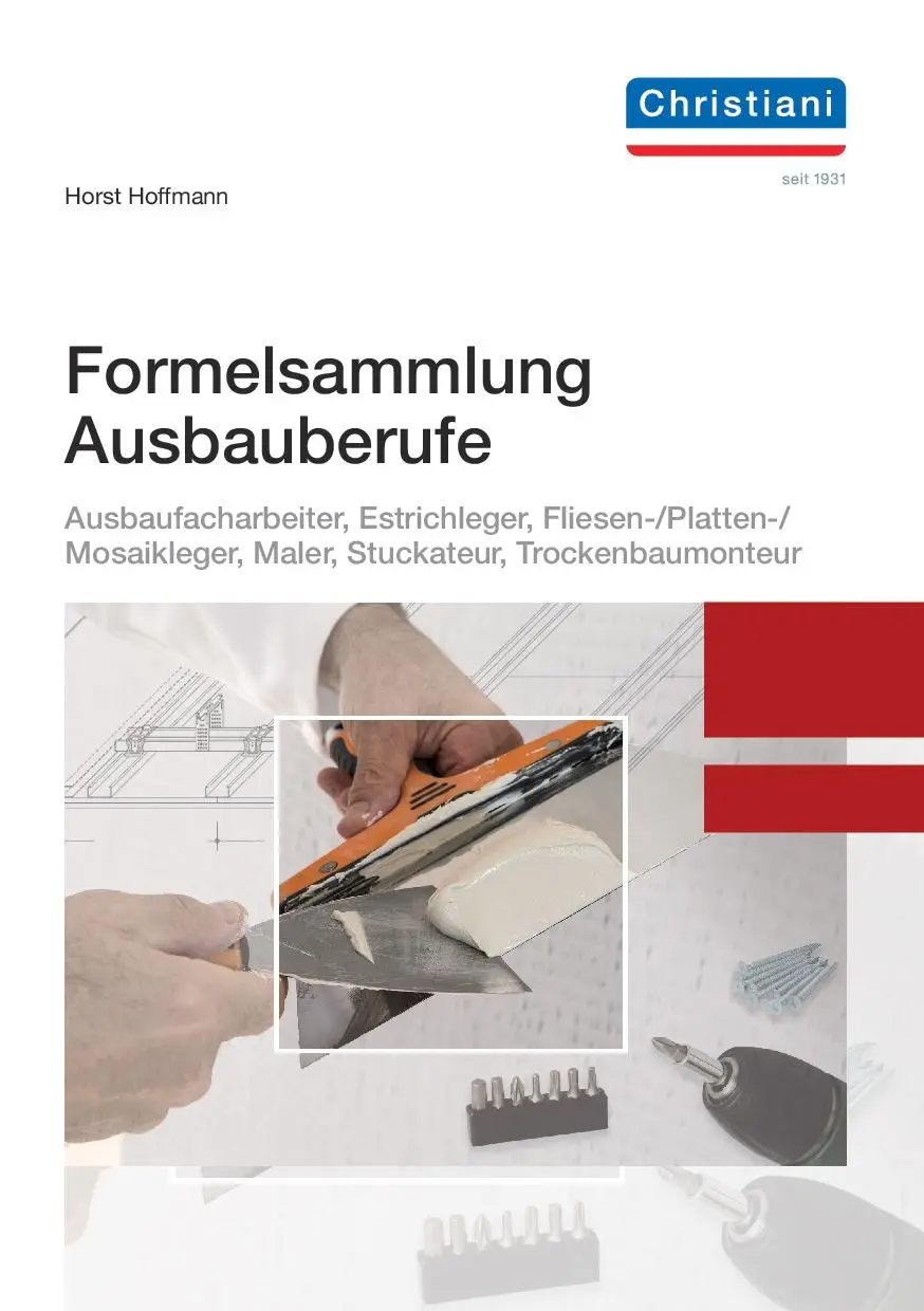 Cover: 9783958631069 | Formelsammlung | Horst Hoffmann | Taschenbuch | 82 S. | Deutsch | 2019