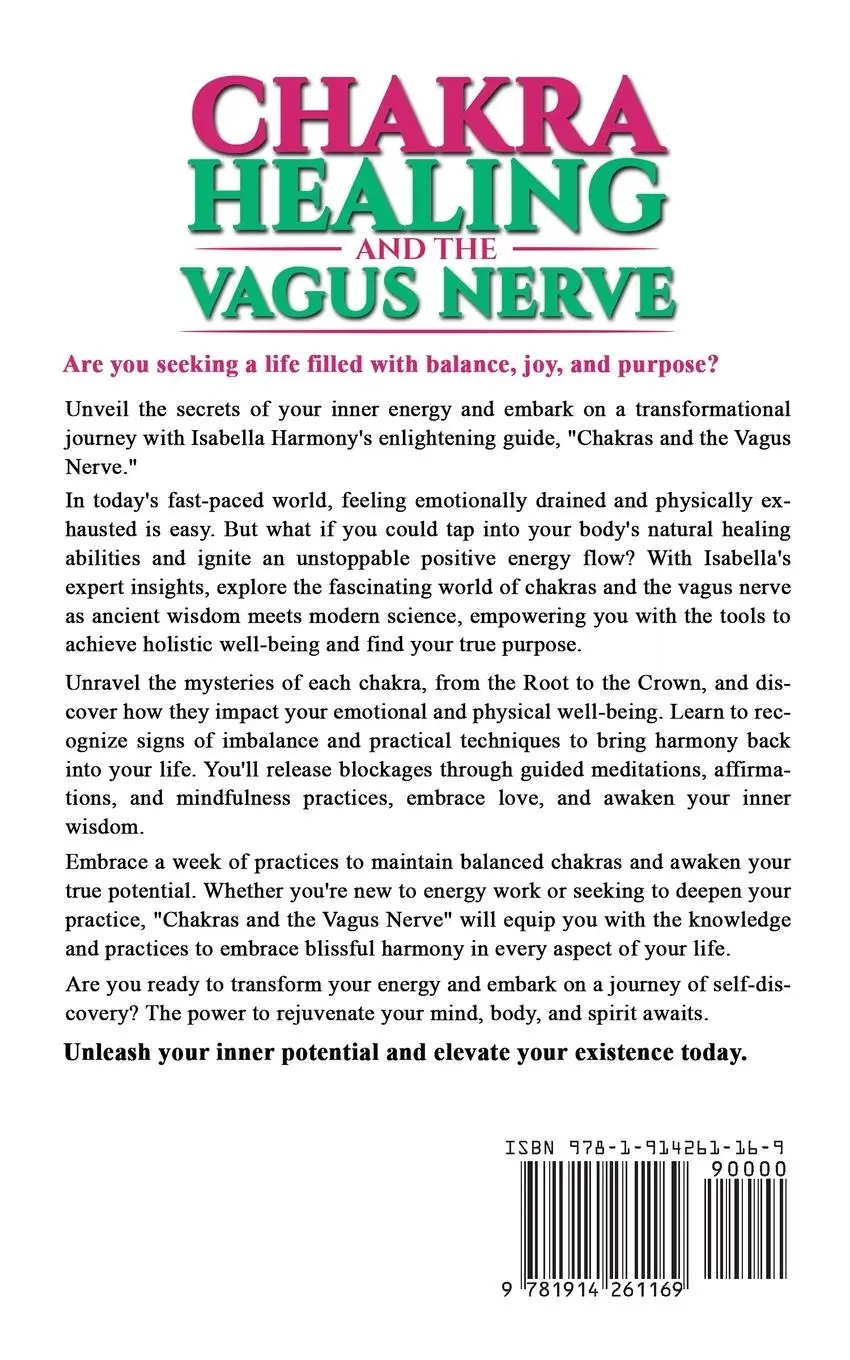Rückseite: 9781914261169 | Chakra Healing and the Vagus Nerve A Beginner's Guide to Balance...