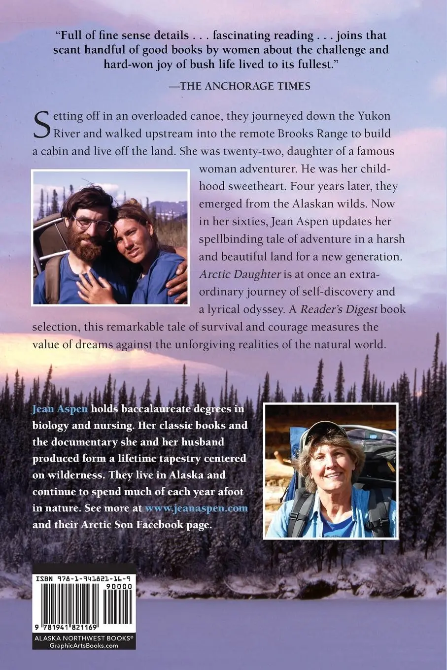 Rückseite: 9781941821169 | Arctic Daughter | A Wilderness Journey | Jean Aspen | Taschenbuch
