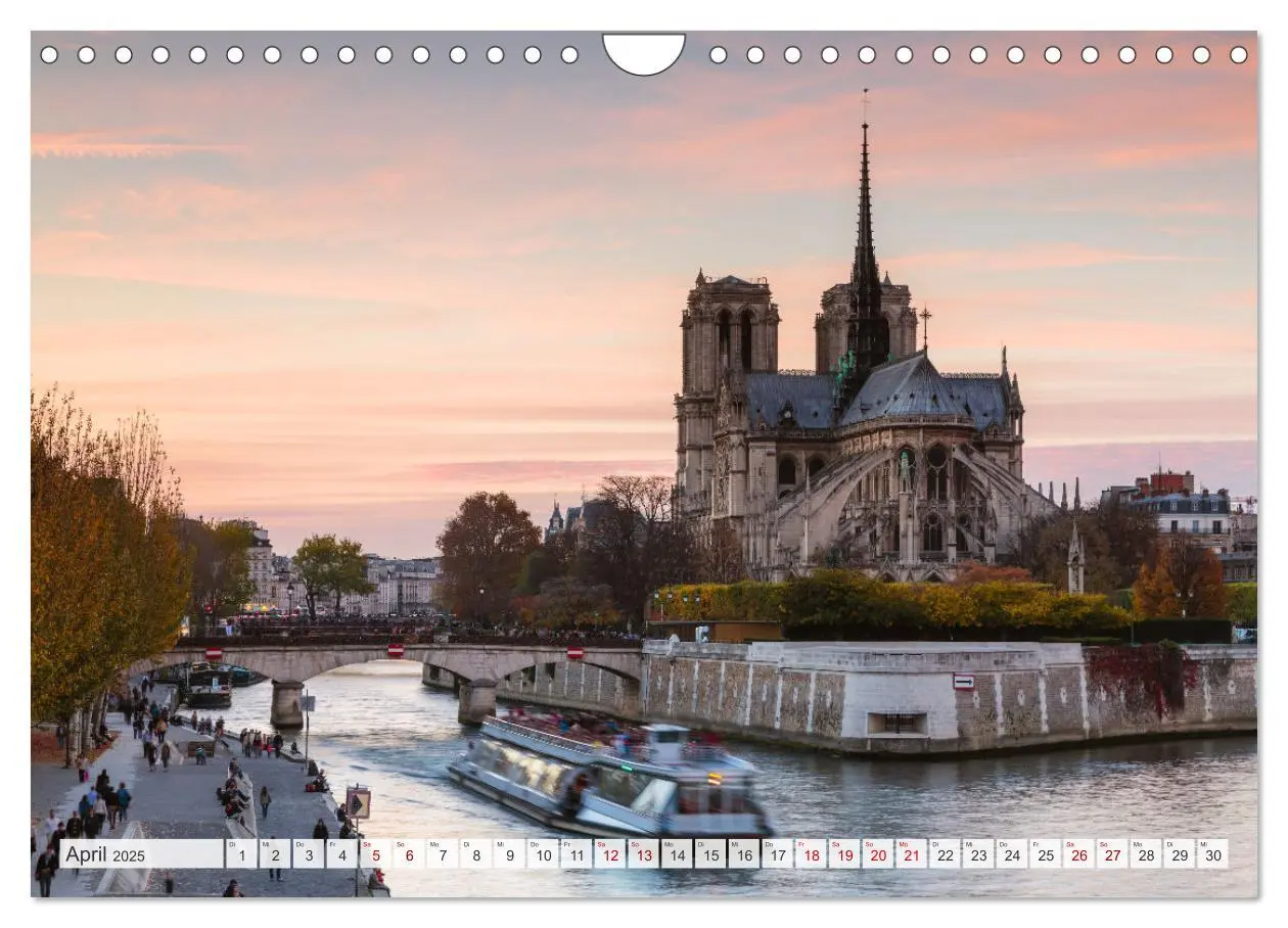 Bild: 9783435041169 | Paris - La Ville Lumière (Wandkalender 2025 DIN A4 quer), CALVENDO...