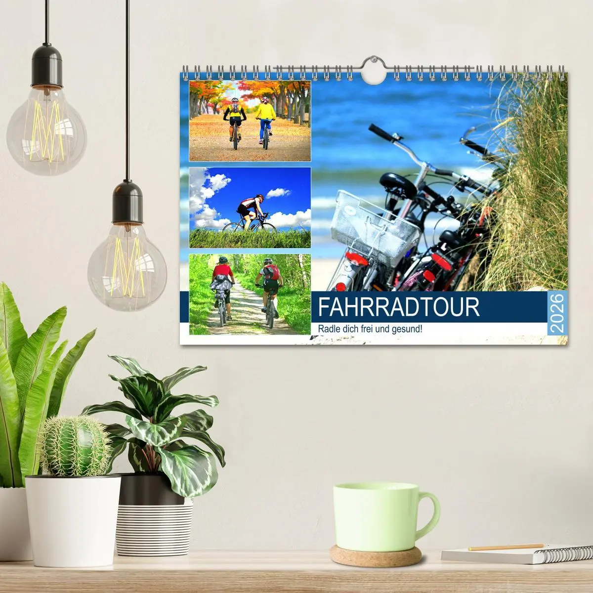 Bild: 9783457681169 | Fahrradtour. Radle dich frei und gesund! (Wandkalender 2026 DIN A4...