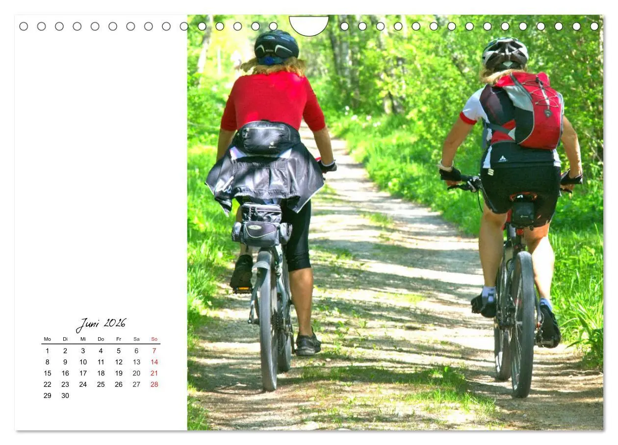 Bild: 9783457681169 | Fahrradtour. Radle dich frei und gesund! (Wandkalender 2026 DIN A4...