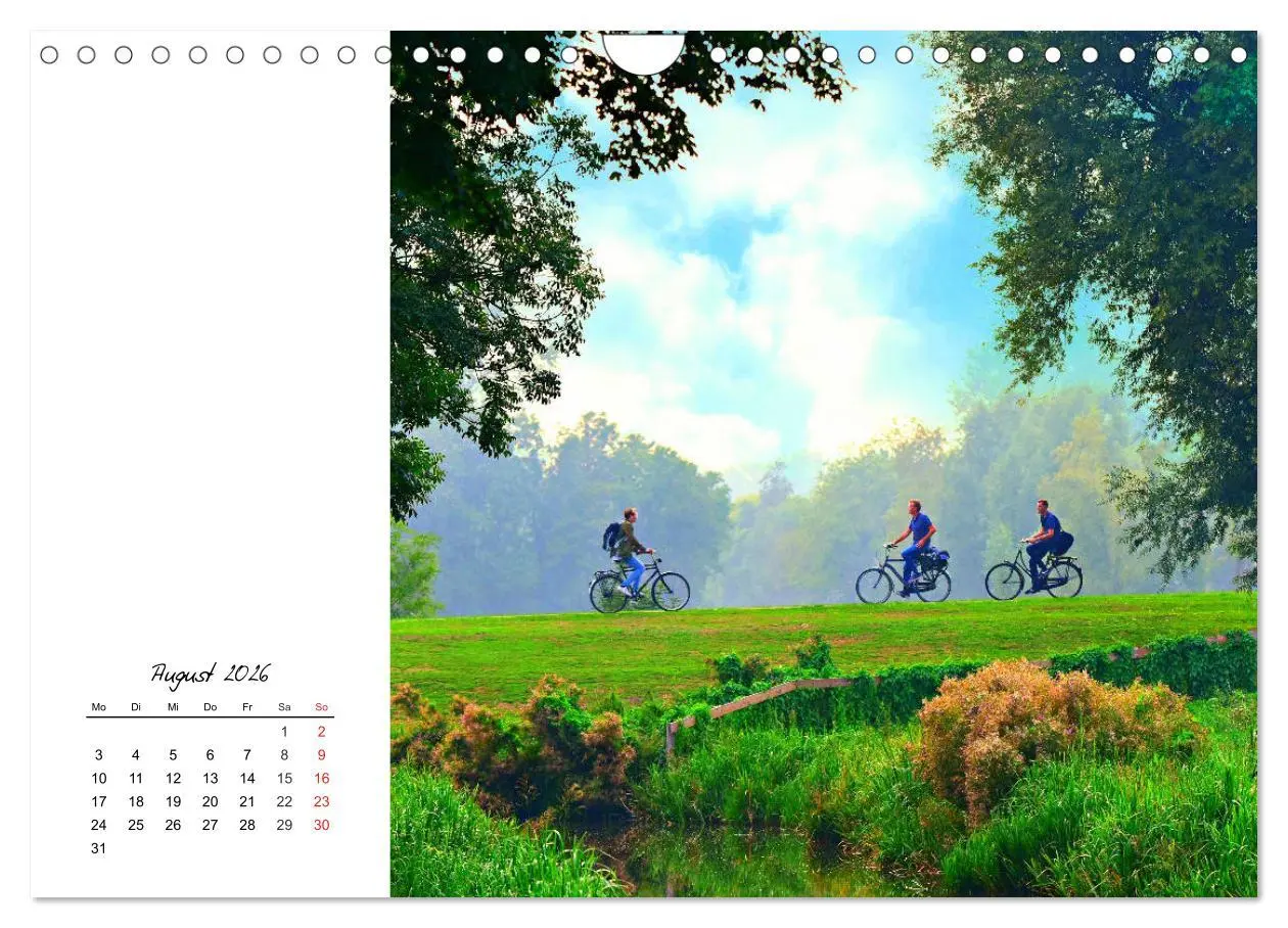 Bild: 9783457681169 | Fahrradtour. Radle dich frei und gesund! (Wandkalender 2026 DIN A4...