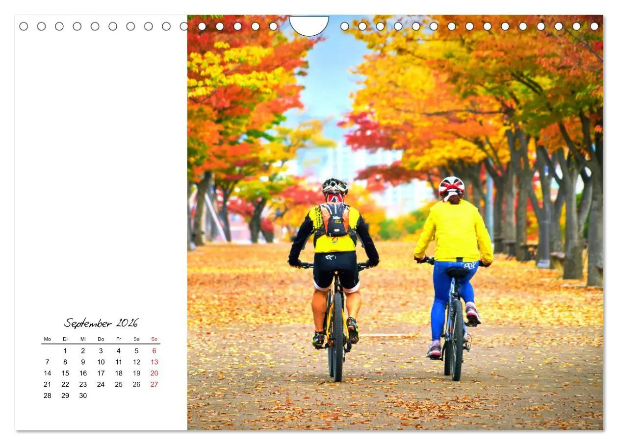 Bild: 9783457681169 | Fahrradtour. Radle dich frei und gesund! (Wandkalender 2026 DIN A4...