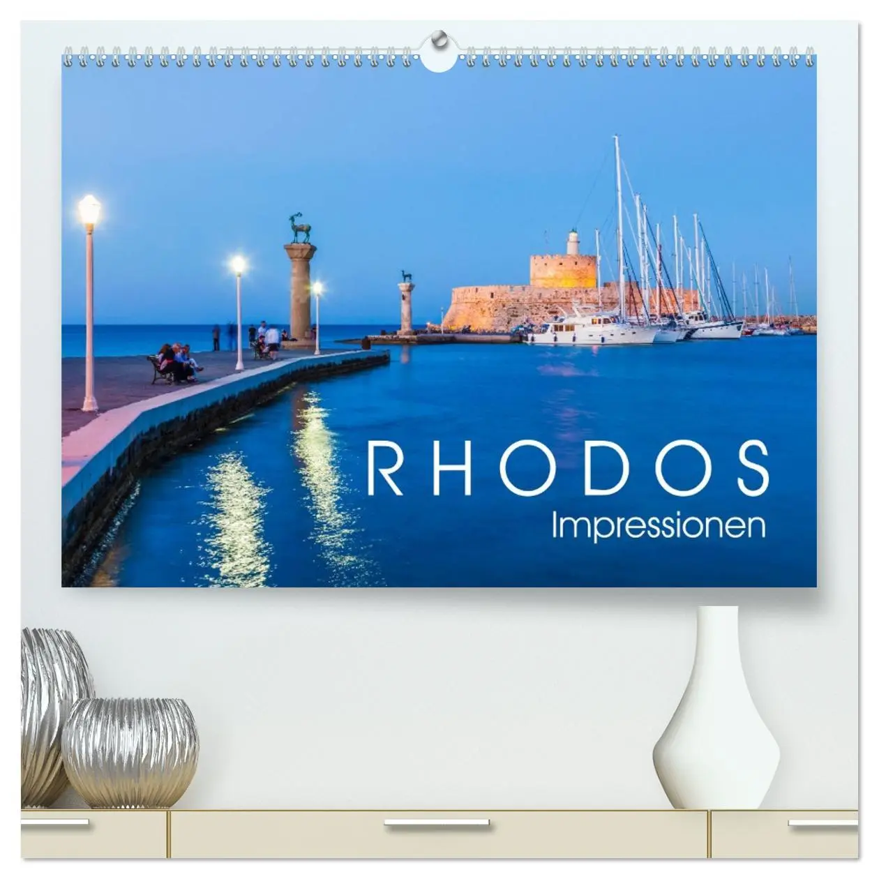 Cover: 9783457751169 | RHODOS Impressionen (hochwertiger Premium Wandkalender 2026 DIN A2...