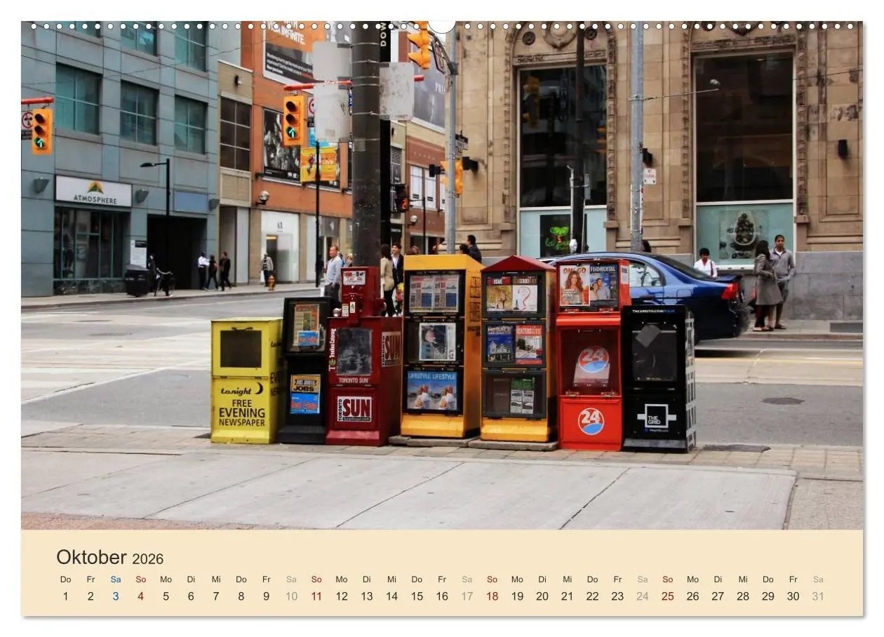 Bild: 9783516221169 | Toronto - Metropole in Ostkanada (hochwertiger Premium Wandkalender...