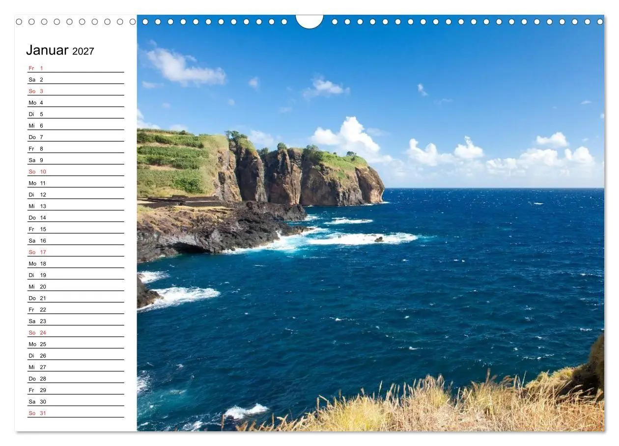 Bild: 9783569931169 | Azoren - São Miguel (Wandkalender 2027 DIN A3 quer), CALVENDO...
